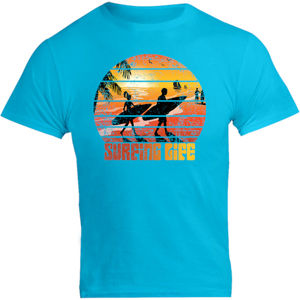 Surfing Life - Unisex Tee - Graphic Tees Australia