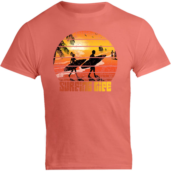 Surfing Life - Unisex Tee - Graphic Tees Australia