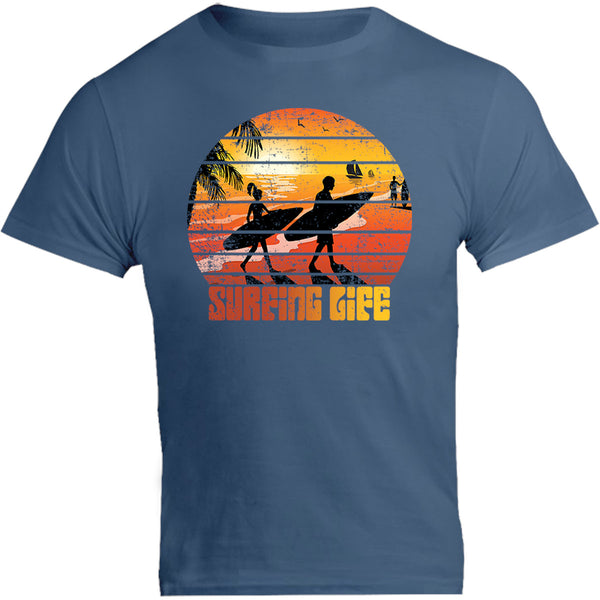 Surfing Life - Unisex Tee - Graphic Tees Australia