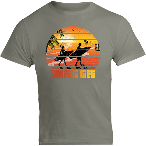 Surfing Life - Unisex Tee - Graphic Tees Australia