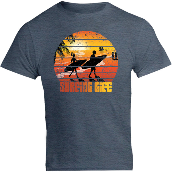 Surfing Life - Unisex Tee - Graphic Tees Australia