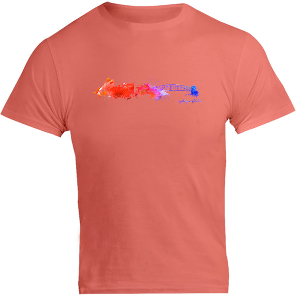 Sydney Australia Painterly Skyline - Unisex Tee - Graphic Tees Australia
