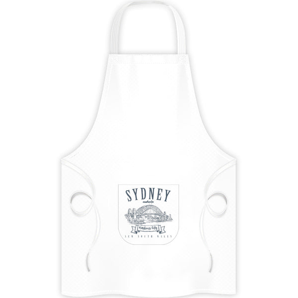 Sydney Australia Vintage mono - Apron - Graphic Tees Australia