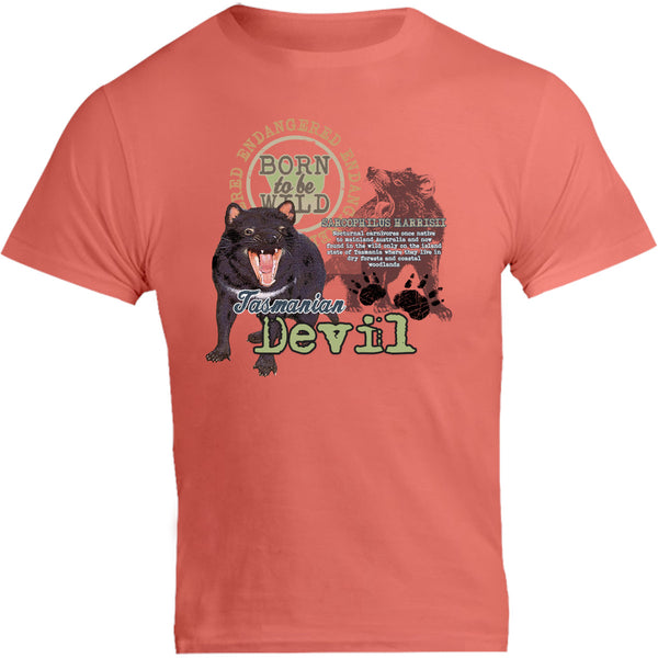 Tasmanian Devil Endangered - Unisex Tee - Graphic Tees Australia