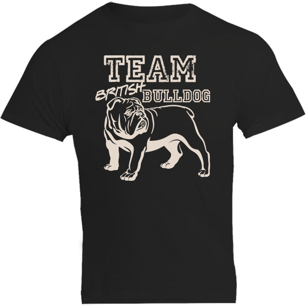 Team British Bulldog - Unisex Tee - Graphic Tees Australia