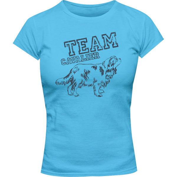 Team Cavalier - Ladies Slim Fit Tee - Graphic Tees Australia