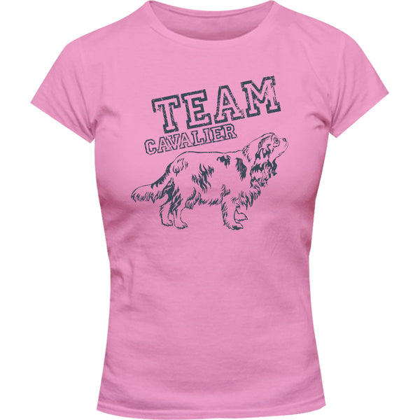 Team Cavalier - Ladies Slim Fit Tee - Graphic Tees Australia