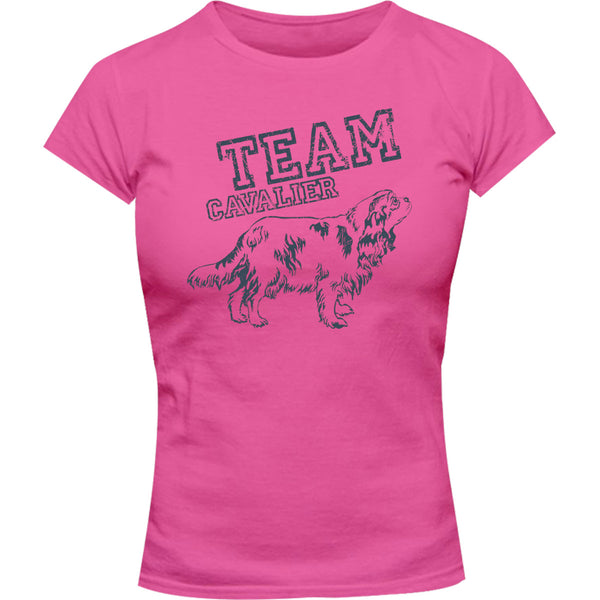 Team Cavalier - Ladies Slim Fit Tee - Graphic Tees Australia
