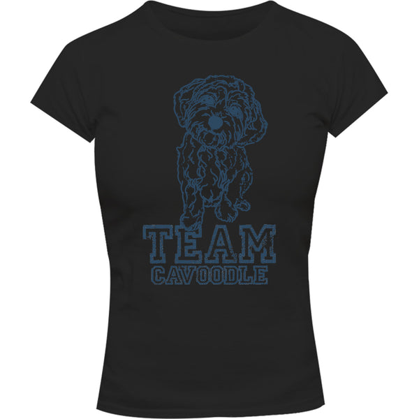Team Cavoodle - Ladies Slim Fit Tee - Graphic Tees Australia