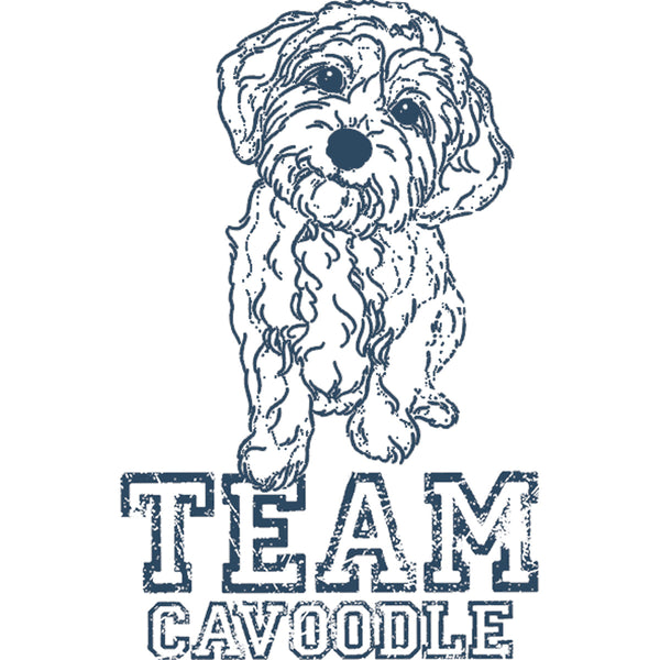 Team Cavoodle - Ladies Slim Fit Tee - Graphic Tees Australia
