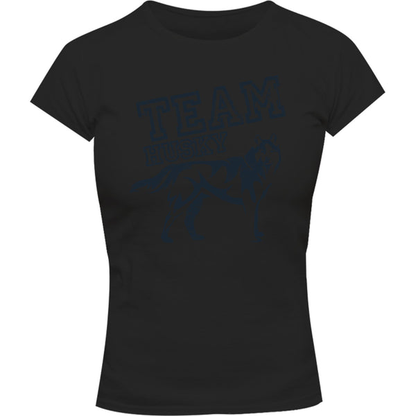 Team Husky - Ladies Slim Fit Tee - Graphic Tees Australia