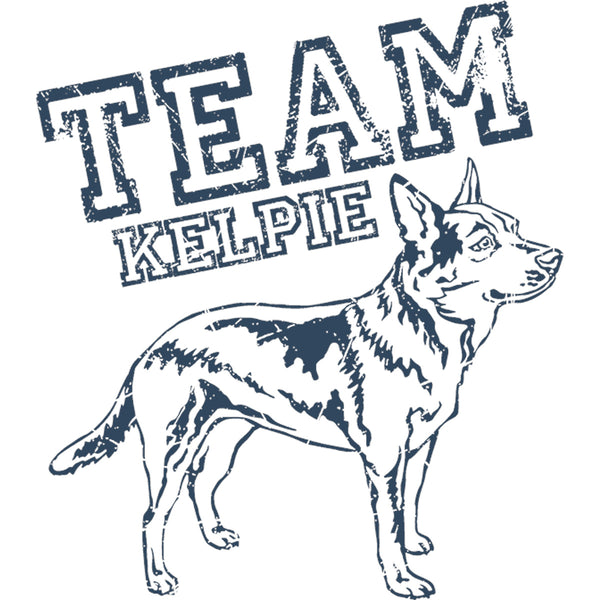 Team Kelpie - Unisex Tee - Plus Size - Graphic Tees Australia