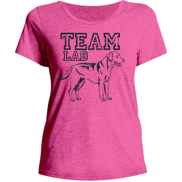 Team Lab - Ladies Relaxed Fit Tee - Graphic Tees Australia