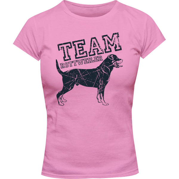 Team Rottweiler - Ladies Slim Fit Tee - Graphic Tees Australia