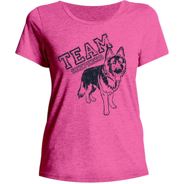 Team Shepherd - Ladies Relaxed Fit Tee - Graphic Tees Australia