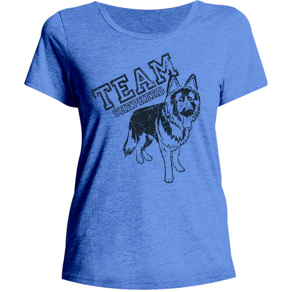 Team Shepherd - Ladies Relaxed Fit Tee - Graphic Tees Australia