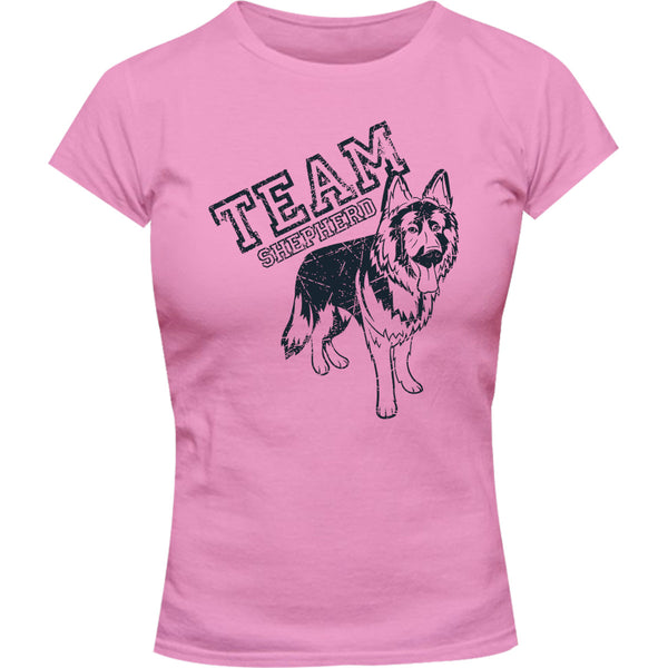 Team Shepherd - Ladies Slim Fit Tee - Graphic Tees Australia