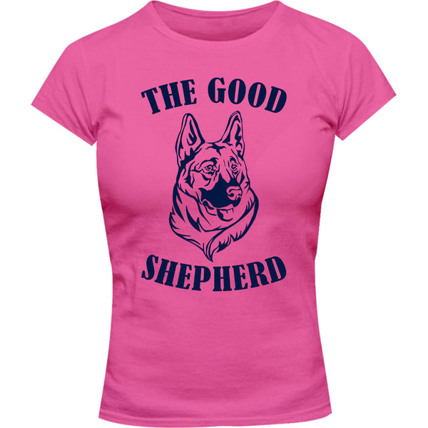 The Good Shepherd - Ladies Slim Fit Tee - Graphic Tees Australia