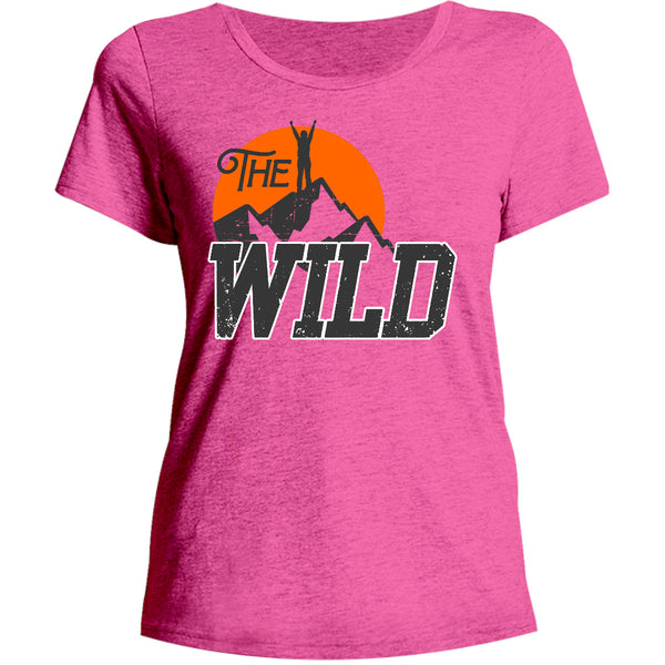 The Wild - Ladies Relaxed Fit Tee - Graphic Tees Australia