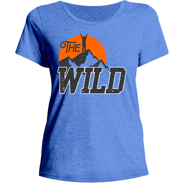 The Wild - Ladies Relaxed Fit Tee - Graphic Tees Australia