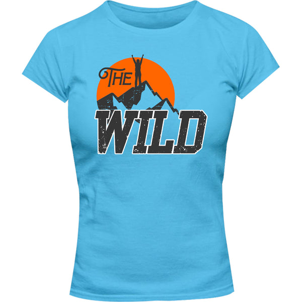 The Wild - Ladies Slim Fit Tee - Graphic Tees Australia