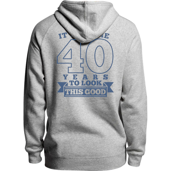 Took Me 40 Years - Unisex Hoodie - Plus Size - Graphic Tees Australia