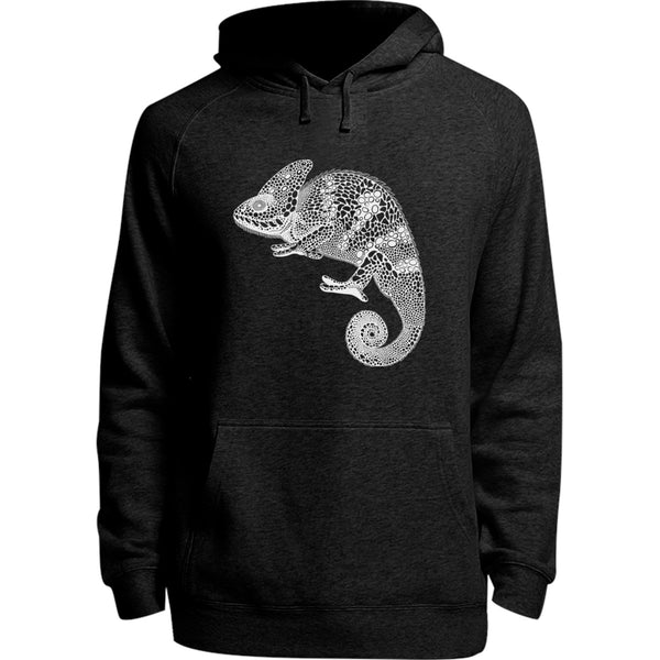 Tribal Chameleon - Unisex Hoodie - Adult