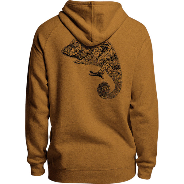 Tribal Chameleon - Unisex Hoodie - Adult