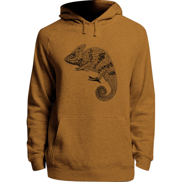 Tribal Chameleon - Unisex Hoodie - Adult