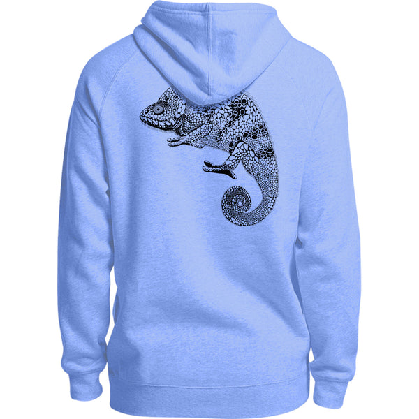 Tribal Chameleon - Unisex Hoodie - Adult