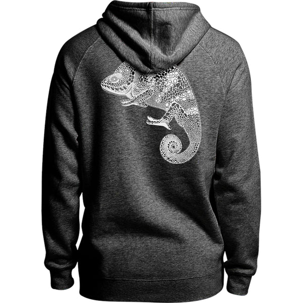 Tribal Chameleon - Unisex Hoodie - Youth