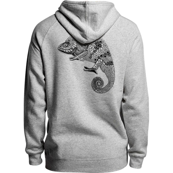 Tribal Chameleon - Unisex Hoodie - Plus Size