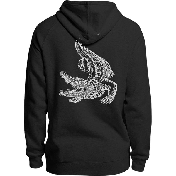 Tribal Crocodile - Unisex Hoodie - Plus Size