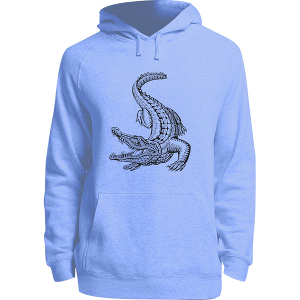 Tribal Crocodile - Unisex Hoodie - Youth & Adult