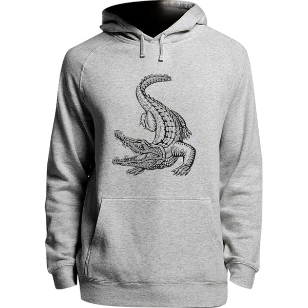Tribal Crocodile - Unisex Hoodie - Youth & Adult