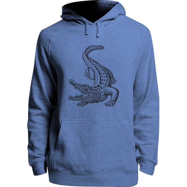 Tribal Crocodile - Unisex Hoodie - Youth & Adult