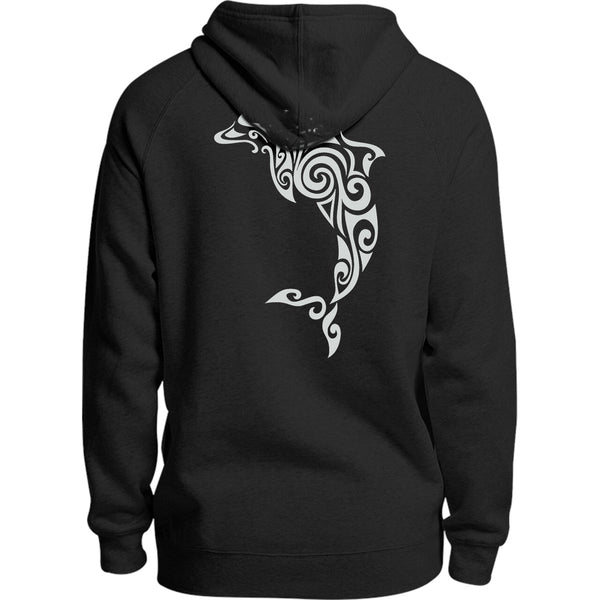 Tribal Dolphin - Unisex Hoodie - Youth & Adult