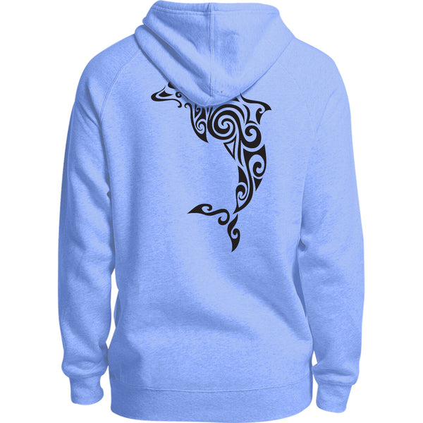 Tribal Dolphin - Unisex Hoodie - Youth & Adult