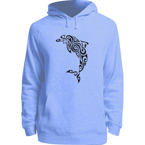 Tribal Dolphin - Unisex Hoodie - Youth & Adult