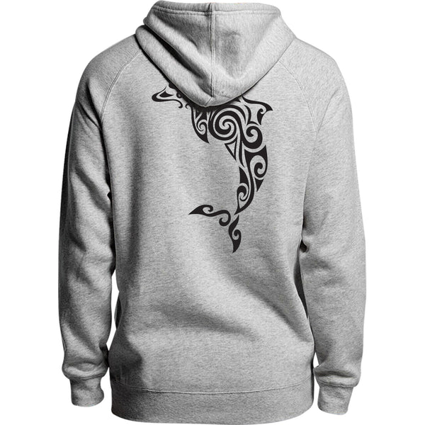 Tribal Dolphin - Unisex Hoodie - Youth & Adult