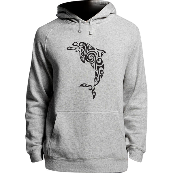 Tribal Dolphin - Unisex Hoodie - Youth & Adult