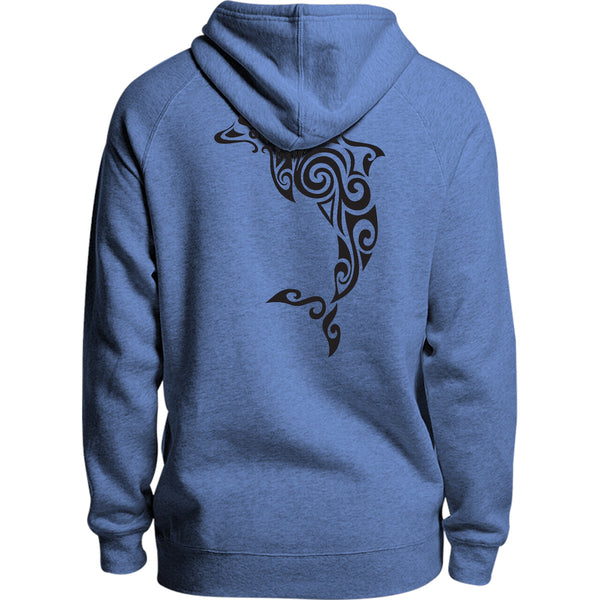 Tribal Dolphin - Unisex Hoodie - Youth & Adult
