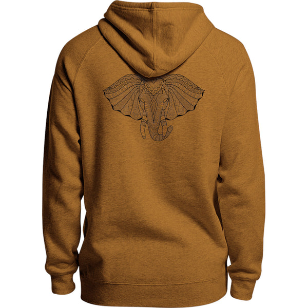 Tribal Elephant - Unisex Hoodie - Youth & Adult