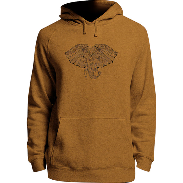 Tribal Elephant - Unisex Hoodie - Youth & Adult