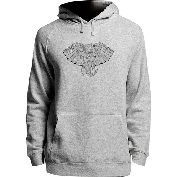 Tribal Elephant - Unisex Hoodie - Youth & Adult