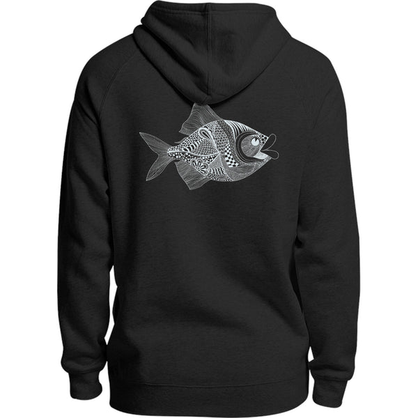 Tribal Fish - Unisex Hoodie - Youth & Adult