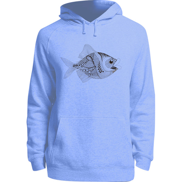 Tribal Fish - Unisex Hoodie - Youth & Adult