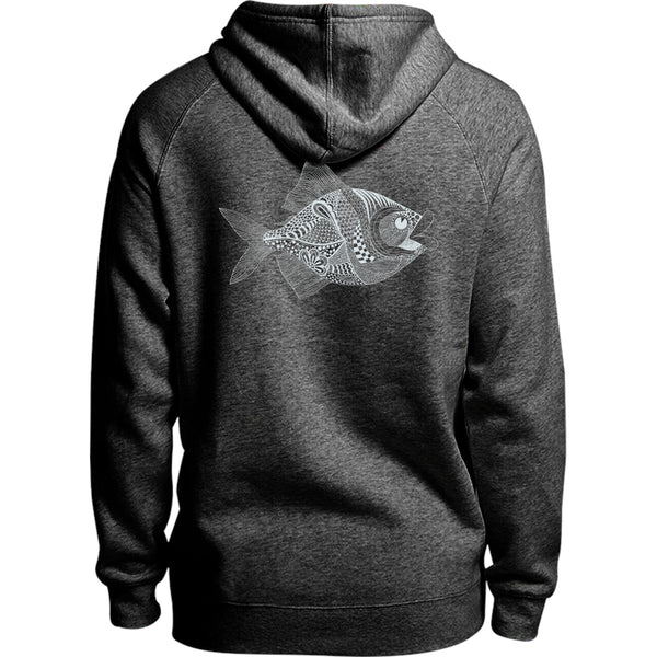 Tribal Fish - Unisex Hoodie - Youth & Adult