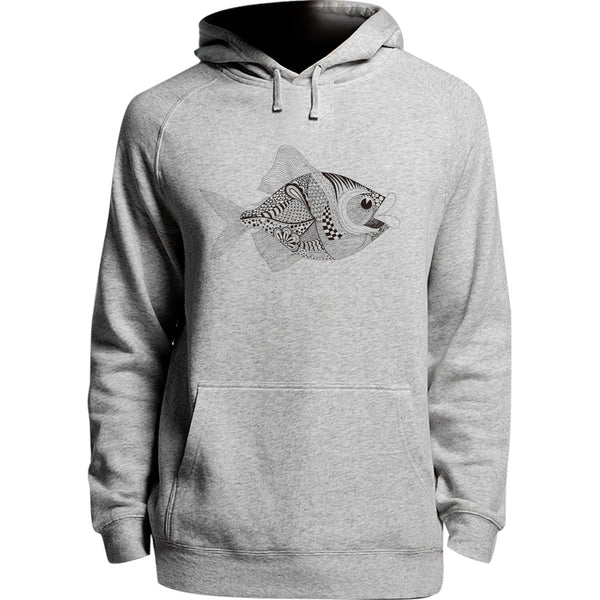 Tribal Fish - Unisex Hoodie - Youth & Adult