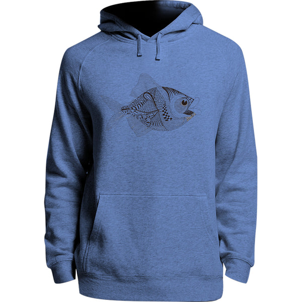 Tribal Fish - Unisex Hoodie - Youth & Adult